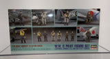 1/48 WWI pilot figure set model kit box with illustrated pilot figures