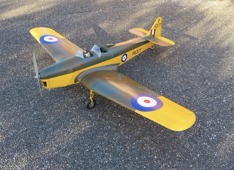 Model World Magazine Miles M14A Magister by Duncan Hutson RC Airplane Short Kit