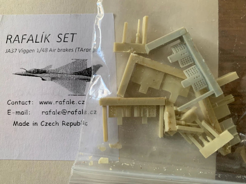 1/48 Rafalik SAAB JA 37 VIGGEN AIR BRAKES Resin for Tarangus /Special Hobby OOP