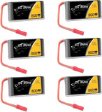 3.7V 800mAh 25C 1S LiPo Battery Pack with JST Plug for F181 MJX X400 X400W X800