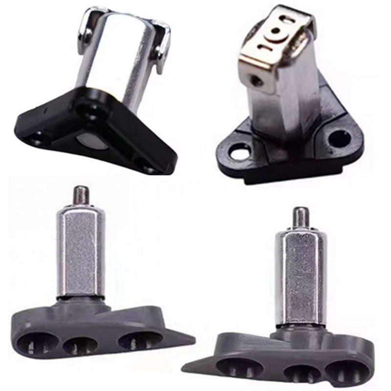 Drone rotating shaft replacement arms with metal brackets and cylindrical pins