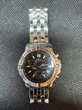 Esquire Swiss Men's Vintage Watch Model#300390A New Battery Plastic On Case back Battery