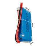 7.4V 2S 2000mAh 25C LiPO Battery JST plug for RC Airplane Heli Quadcopter Drone