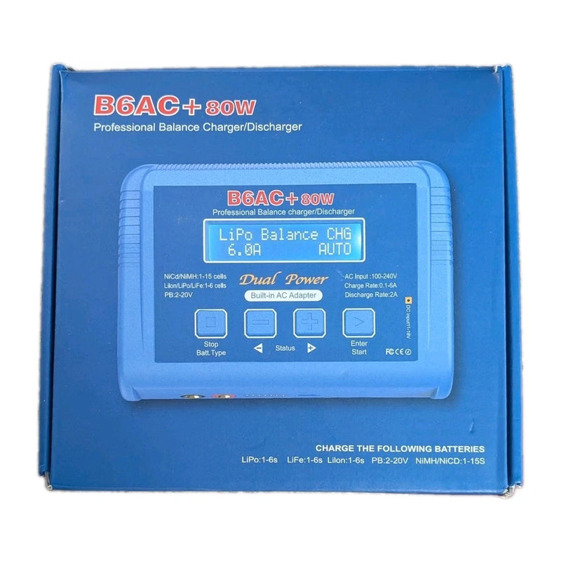 B6AC 80W  - Professional Balance -  Charger Discharger - NEW! Battery