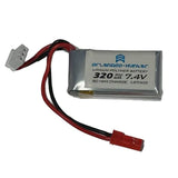 Orlandoo Hunter 2S LiPo battery pack with JST connector, 7.4V 320mAh