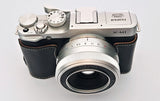 FUJIFILM X-M1 Silver Digital Camera 16.3MP APS-C w/TTartisan 27mm[Top Mint/Case]