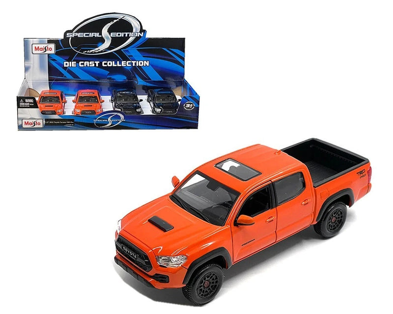 Maisto 1:27 Display 2023 Toyota Tacoma TRD Pro Diecast Model Car New 34910