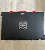 Black Air Hogs drone case with Sentinel logo