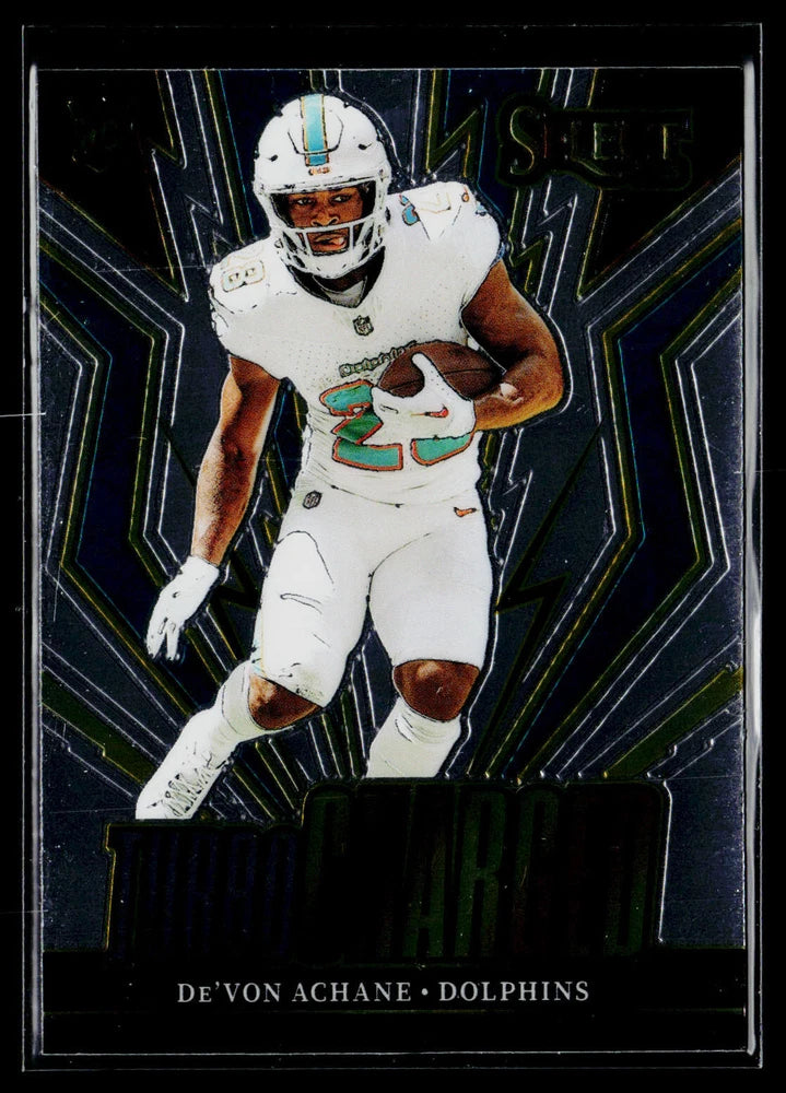 De'Von Achane 2023 Panini Select Turbocharged #TUR-DAC RC Miami Dolphins Converter