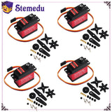 2/4 35KG TD8135MG 4.8-7.4V Waterproof Digital Motor Servo for RC Car 180/270/360