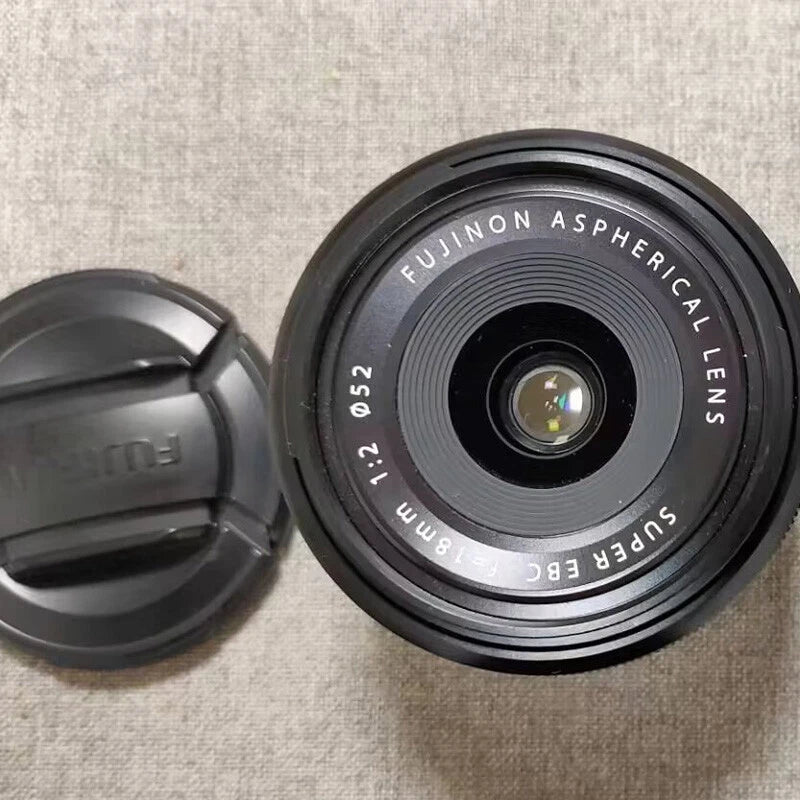 Fujifilm Fujinon XF18mm F2 R Lens for Fuji X Camera w/hood- 90% New