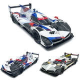 1:24 Scale M Hybrid V8 2024 Model Toy Car Metal Diecast Toy Vehicle Light Sound Battery