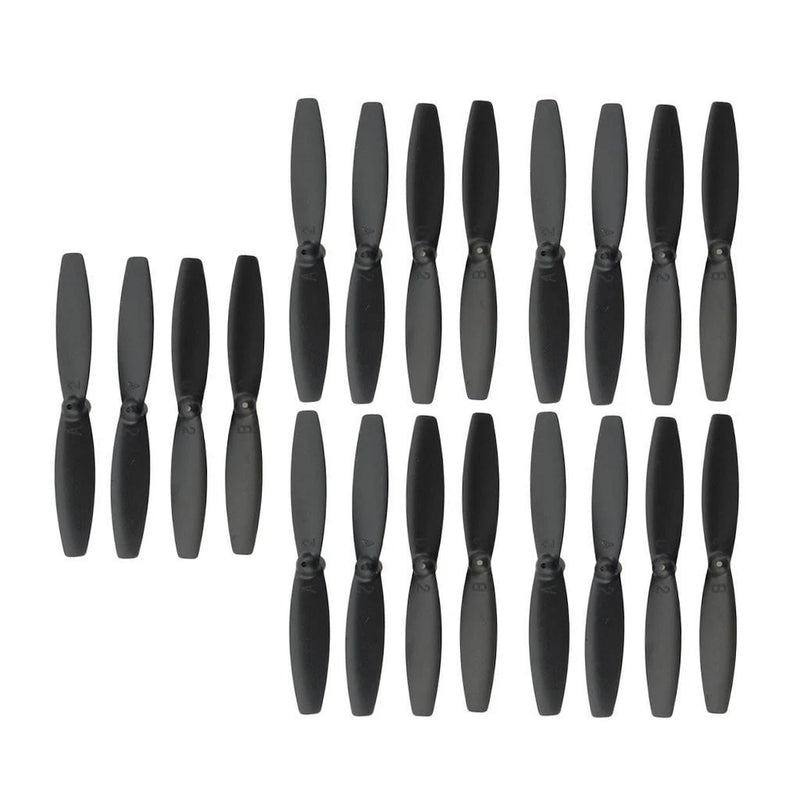For UDI U34W U36WH T25 Drone Prop Propeller Rotor Blade 10Pairs CW+CCW Black