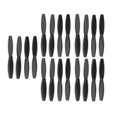 For UDI U34W U36WH T25 Drone Prop Propeller Rotor Blade 10Pairs CW+CCW Black