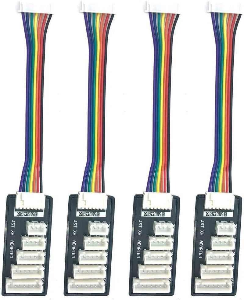 4Pcs JST-XH Balance Board 2S-6S 3S Lipo Battery Charger Extend Expansion Board A Converter