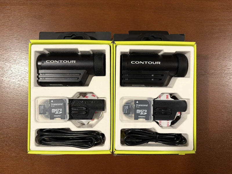 *Lot of 2* Contour Roam 3 NONFUNCTIONING Waterproof HD Action Cameras !!!READ!!!