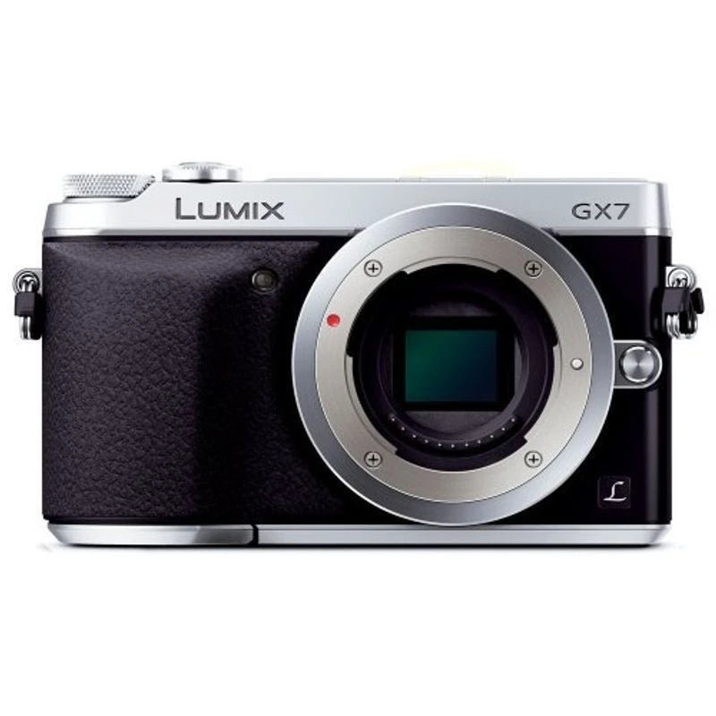 Panasonic Lumix GX7 16.0MP Mirrorless Camera Body Silver Language Japanese only
