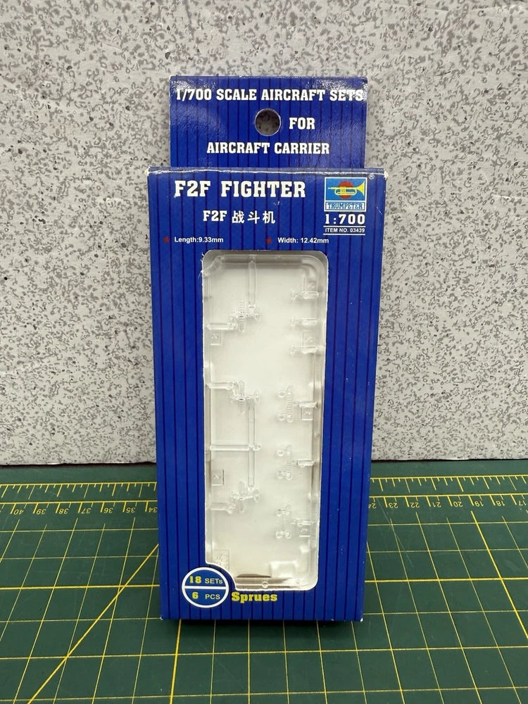 TRUMPETER Aircraft Model 1/700 Airplane F2F Fighter Scale Hobby 03439 - 18 Sets