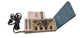 Panasonic battery charger with open compartment for AA/AAA, C, D, and 9V