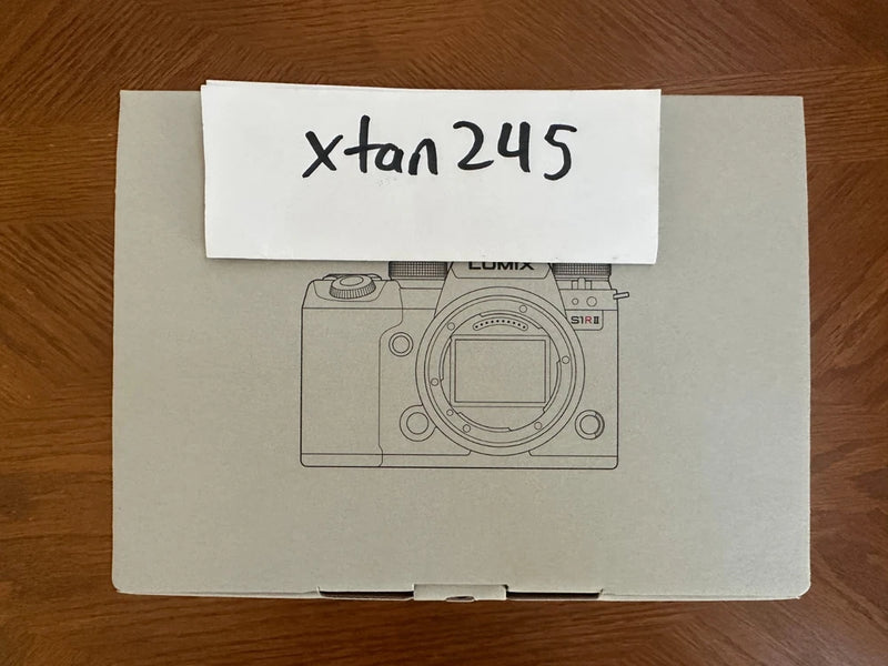Brand New Sealed Panasonic Lumix S1RII Mirrorless Camera - DC-S1RM2