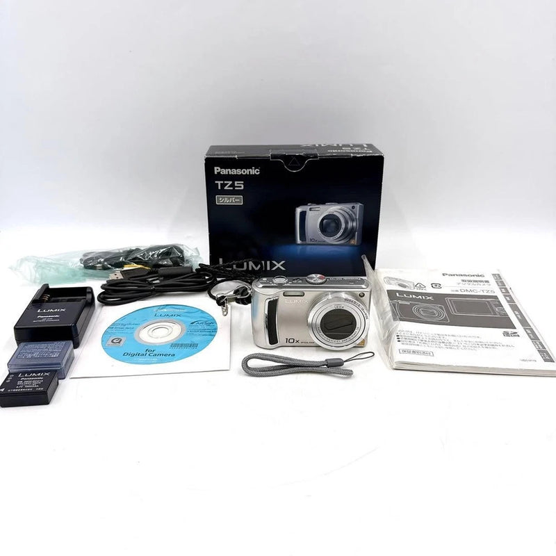 Panasonic LUMIX TZ5 Silver Compact Digital Camera Tested with Minor Issues