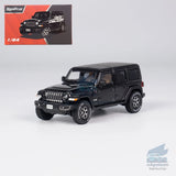 1/64 Jeep Wrangler Sahara Model Car Alloy Diecast Vehicle Gift Collection Black