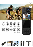 1080P Body Camera 5H Battery 20H w/Power Bank, IR Night Vision, Loop Recording