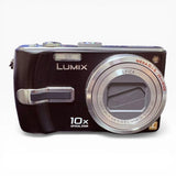 Panasonic LUMIX DMC-TZ3 Black Digital Camera Excellent Condition
