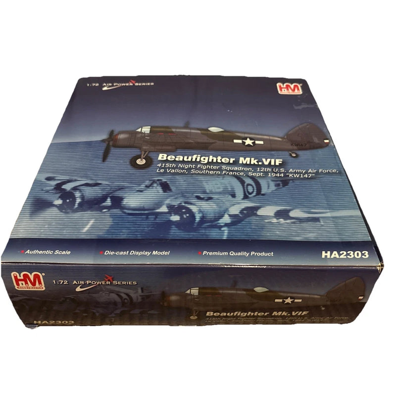 Diecast Beufighter Mk.VIF 12th US Army Airforce, France 1944. Hobby Master