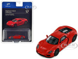 PORSCHE 918 SPYDER GUARDS RED 1/64 DIECAST MODEL CAR BY POSTERCARS H17B