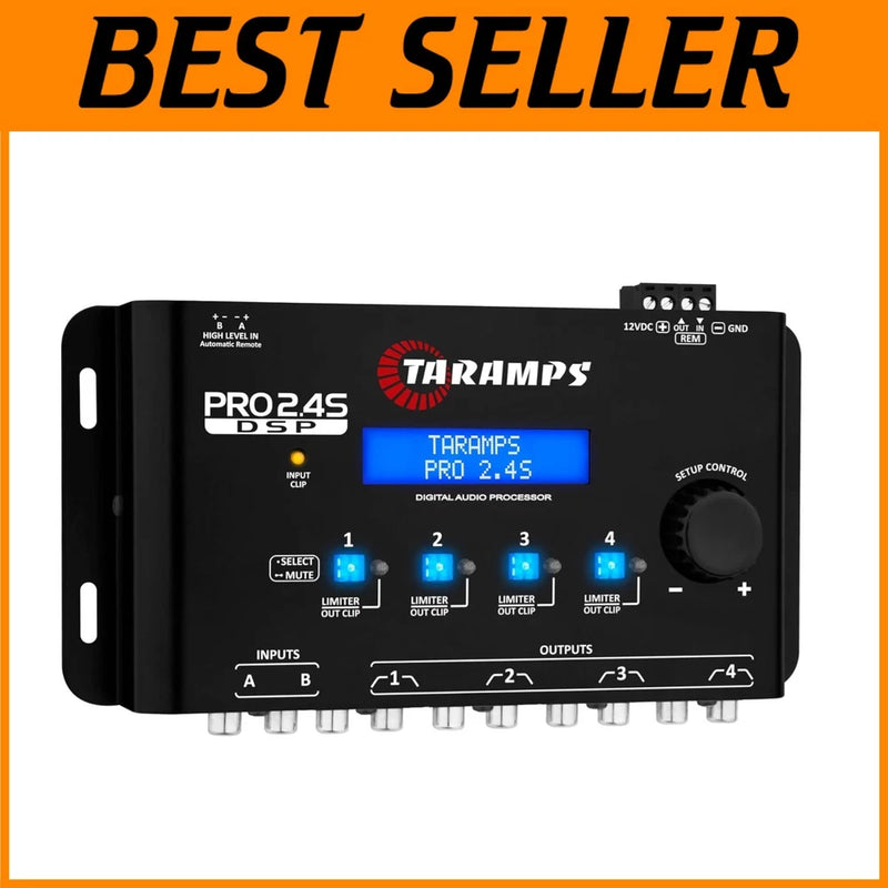 Full Digital Signal Processor - 15-Band Graphic Equalization