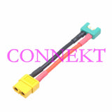 MPX Multiplex Male to XT60 Female 14AWG 5CM Cable for RC Battery Adapter Converter