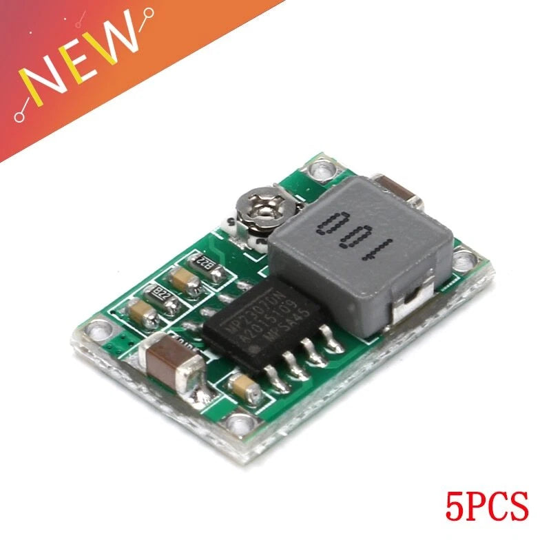 5pcs RC Airplane Module Mini 360 DC-DC Buck Converter Step Down Module 1V-17V Converter