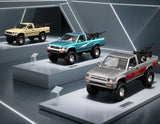 1995 Hilux RN80 Pickup Truck 1:64 Scale Diecast Collectible Alloy Model Car