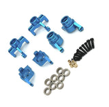 WLtoys 1/14 144016 144018 Off-road rc car Aluminum metal RC Upgraded Parts Blue