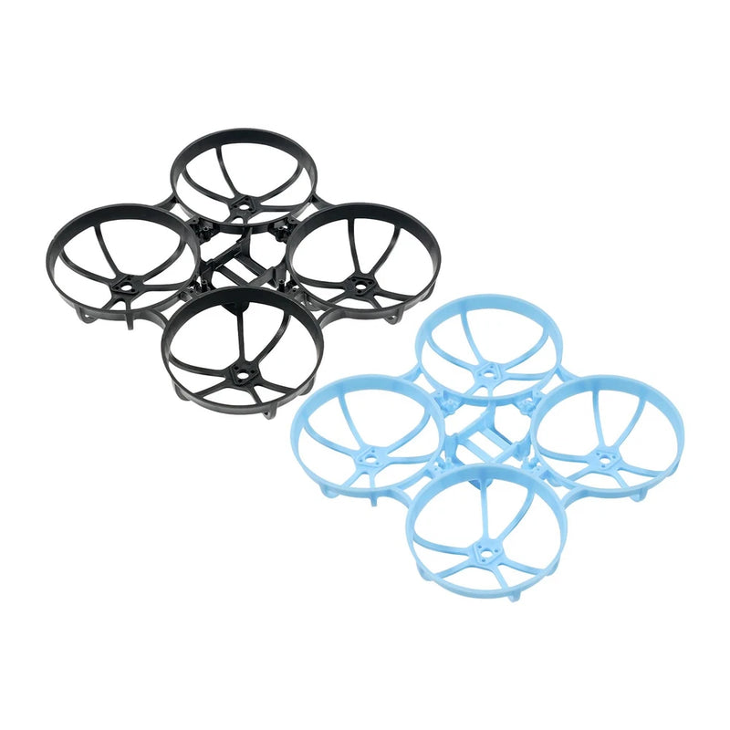 BETAFPV 2pcs Meteor75 Pro Brushless Whoop Frame | 6x6x1 inches, Black, Blue