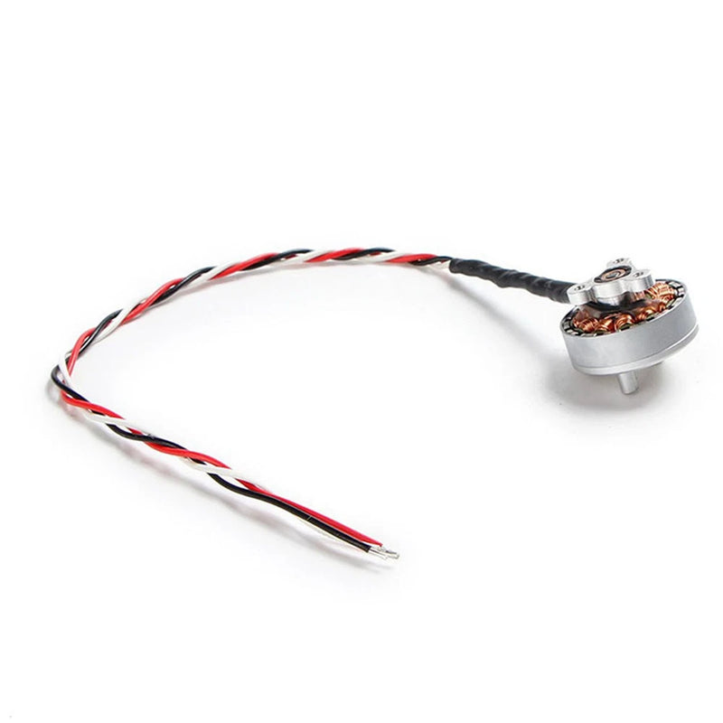 Drone motor arm with electrical wiring and copper coil head