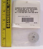 FUTABA R/C HELICOPTER AIRPLANE HOBBY PART ALUMINUM WHEEL 30MM #1214