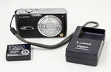 Panasonic Lumix DMC-FX01 Digital Camera w/Panasonic Battery & Charger - Tested!