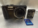 Panasonic LUMIX DMC-ZS25 16.1MP 20x HD HDMI Digital Camera Black 100% Working