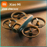 Xiaomi D16 mini quadcopter drone with four propellers, dark green body