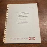 Raytheon ADC24 Analog To Digital Converter Technical Manual RC3000 June 1965 Converter