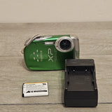 Fujifilm Finepix XP10 12.2MP Green Digital Camera + Battery & Charger