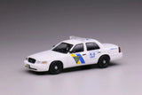 1:64 White Ford CV Crown Victoria Diecast -for NY-NJ Police Car Collectors Model