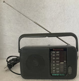 Panasonic AM/FM Radio Model RF-544 AC-Battery, Tested Works Great Battery