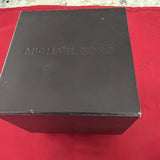 Michael Kors Dean Chrograph Watch Model MK8294 In Original Box Beed Battery Battery