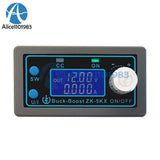 ZK-5KX CNC DC DC Buck Boost Converter CC CV 0.6V-36V 5A Power Module Adjustable