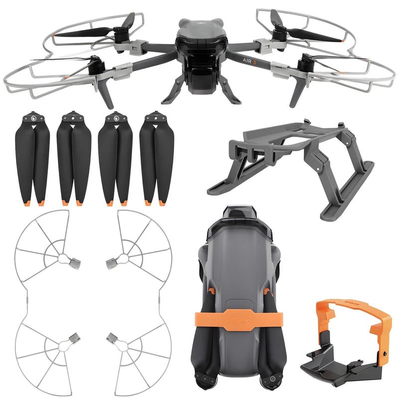 Craznick Propellers for DJI Air 3S Drone - 4Pcs Accessories Set with...
