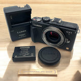 Lumix DMC-GX1 Panasonic Mirrorless SLR Camera Body Black 16.0MP [Very Good]
