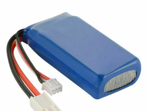 1500mAh 2S Lipo Battery 7.4V 25C Battery with Mini Tamiya Connector for RC Battery
